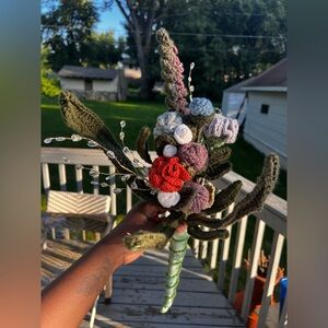 Handcrafted Floral Crochet Bouquet
